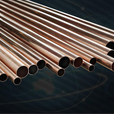 1 Inch 3 Inch 5 Inch Copper Round Pipe 99.95% Semi Finished  20 Ft